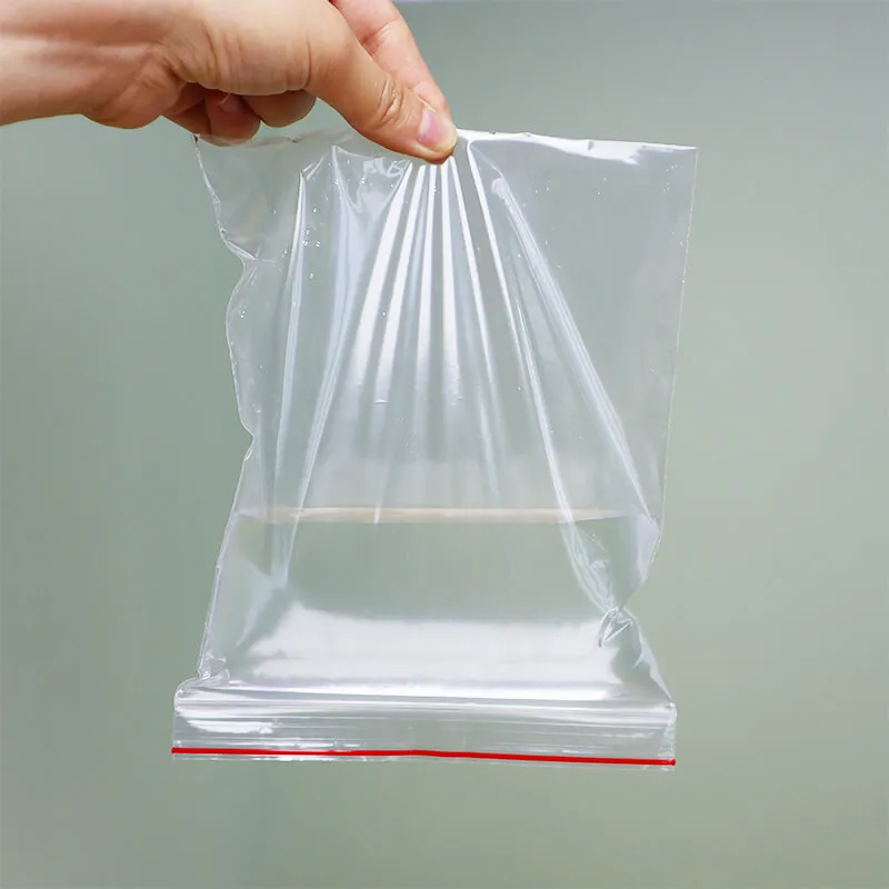 Leak-proof ziplock bag