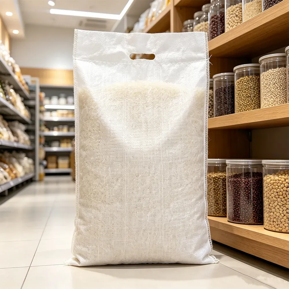 Sacs d'emballage de riz de 5 kg : matériaux, caractéristiques et applications