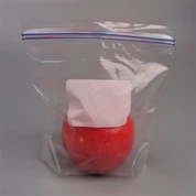 Sac ziplock transparent imperméable à double os